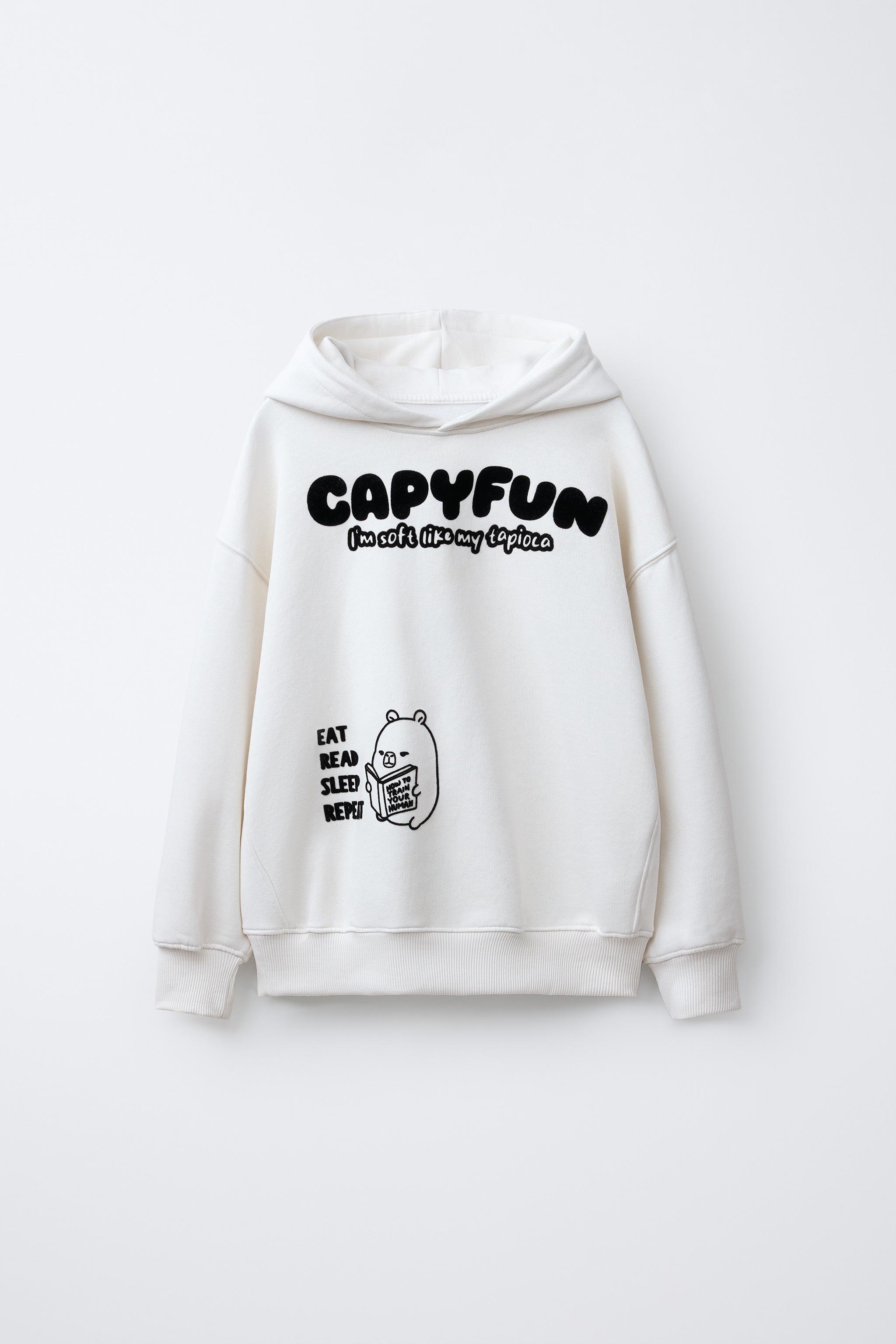 SWEAT À CAPUCHE CAPIBARA CAPYFUN ©